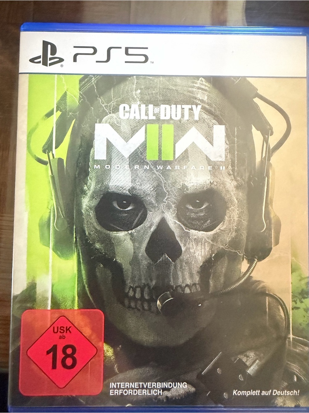 Sony PS5 Call of Duty: Modern Warfare II - Green & Black Cover